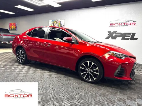 Red 2019 Toyota Corolla SE for sale in Las Vegas, NV