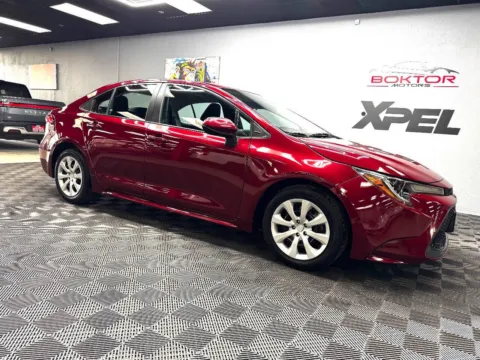 Red 2022 Toyota Corolla LE 4dr Sedan for sale in Las Vegas, NV