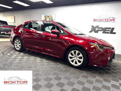 Red 2022 Toyota Corolla LE for sale in Las Vegas, NV
