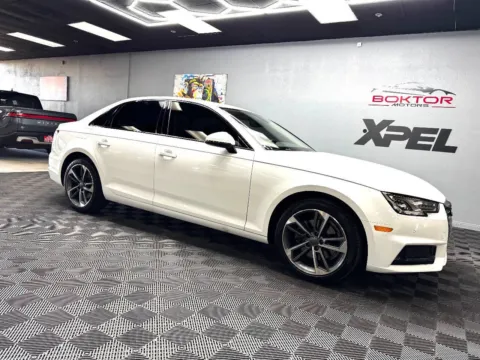 White 2019 Audi A4 Titanium 40 TFSI 4dr Sedan for sale in Las Vegas, NV