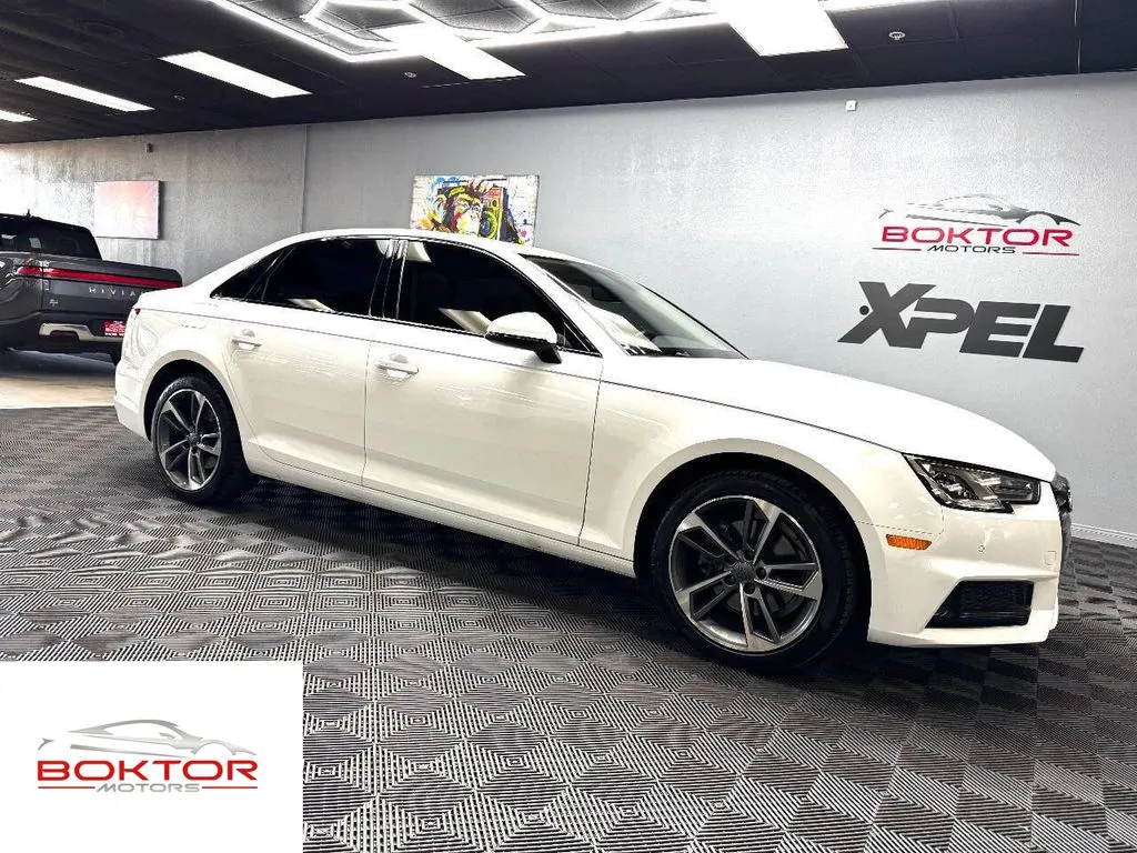 White 2019 Audi A4 2.0T Titanium Premium for sale in Las Vegas, NV
