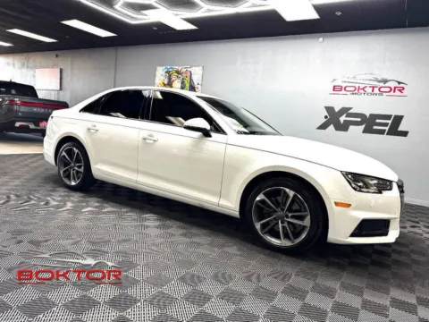 White 2019 Audi A4 2.0T Titanium Premium for sale in Las Vegas, NV