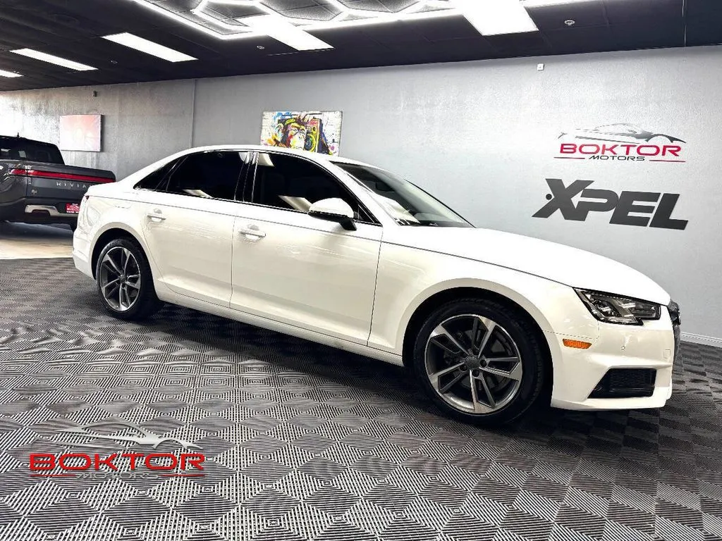 White 2019 Audi A4 2.0T Titanium Premium for sale in Las Vegas, NV