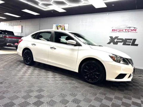 White 2018 Nissan Sentra S 4dr Sedan CVT for sale in Las Vegas, NV