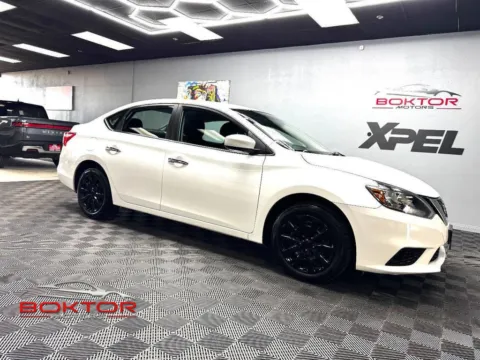 White 2018 Nissan Sentra S for sale in Las Vegas, NV