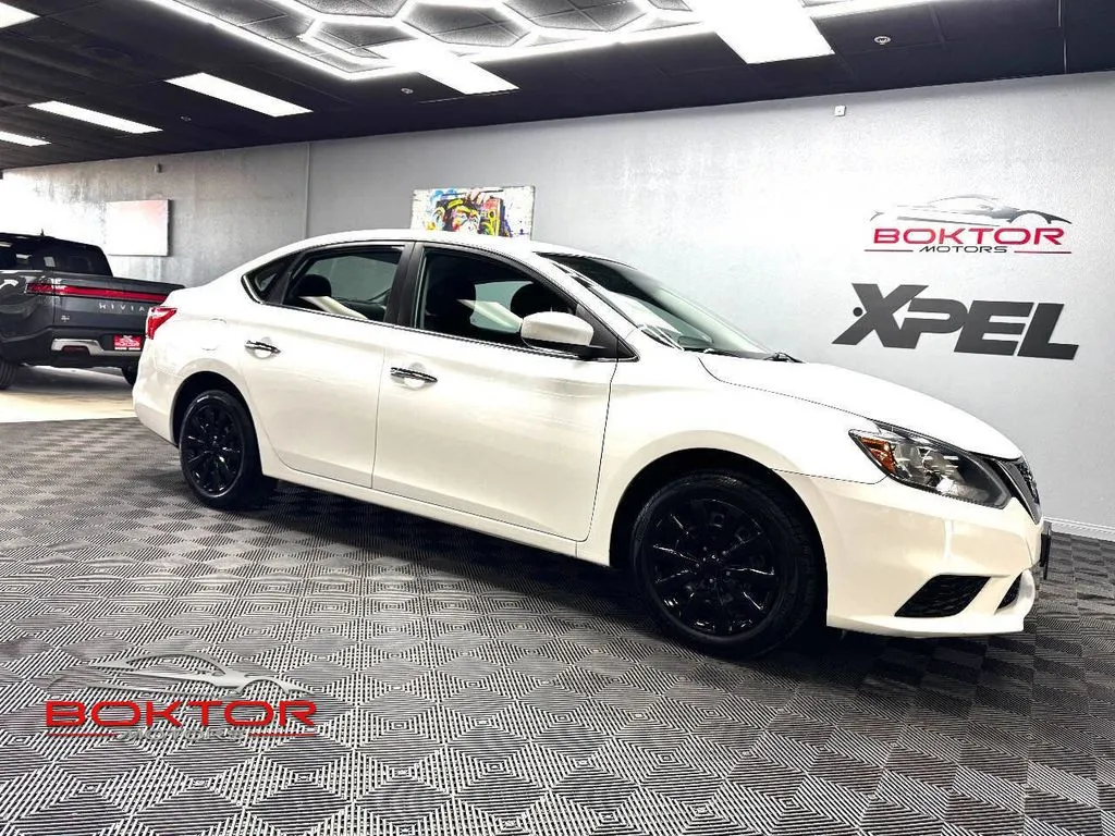 White 2018 Nissan Sentra S for sale in Las Vegas, NV