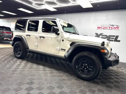 White 2023 Jeep Wrangler Sport 4x4 4dr SUV for sale in Las Vegas, NV