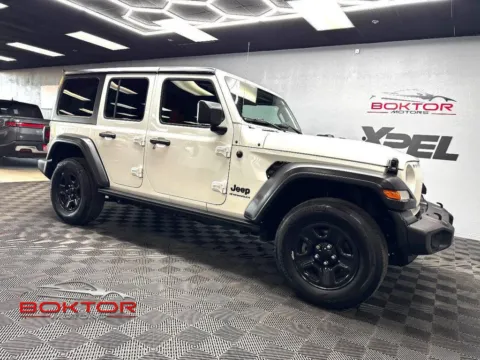 White 2023 Jeep Wrangler Sport for sale in Las Vegas, NV