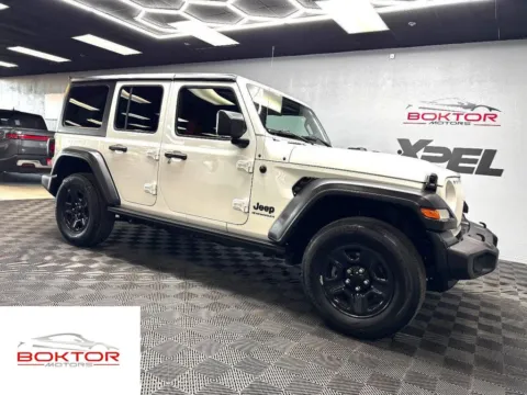 White 2023 Jeep Wrangler Sport for sale in Las Vegas, NV