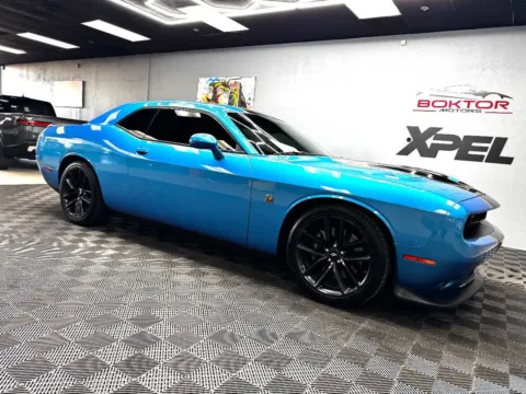 Blue 2019 Dodge Challenger R/T Scat Pack 2dr Coupe for sale in Las Vegas, NV