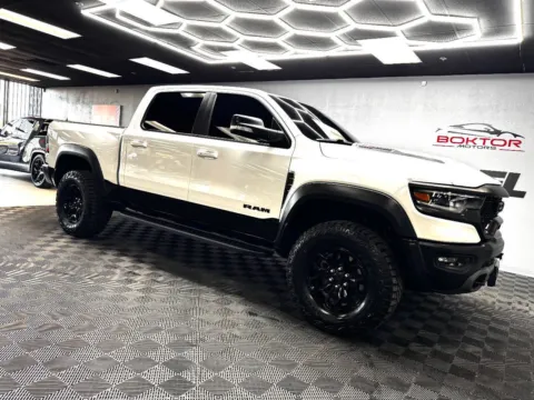 White 2022 RAM 1500 TRX AWD 4dr Crew Cab 5.6 ft. SB Pickup for sale in Las Vegas, NV