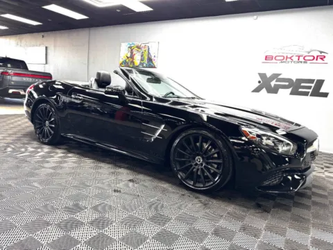 Black 2018 Mercedes-Benz SL-Class SL 450 2dr Roadster for sale in Las Vegas, NV