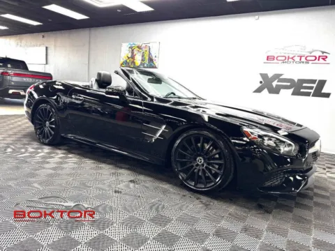 Black 2018 Mercedes-Benz SL-Class SL 450 for sale in Las Vegas, NV