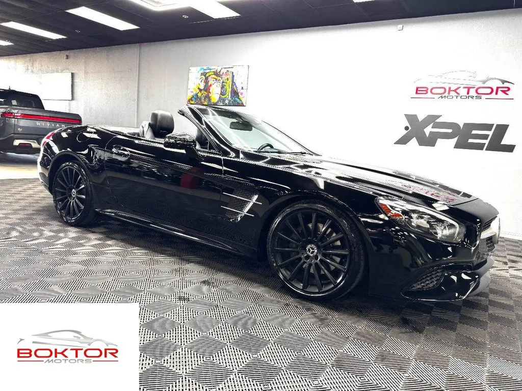 Black 2018 Mercedes-Benz SL-Class SL 450 for sale in Las Vegas, NV