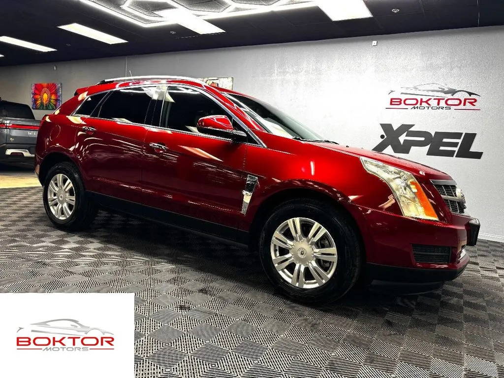Red 2012 Cadillac SRX Luxury for sale in Las Vegas, NV