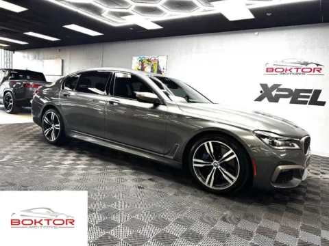 Gray 2016 BMW 7 Series 750i for sale in Las Vegas, NV