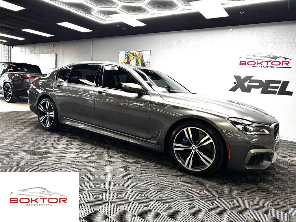 Gray 2016 BMW 7 Series 750i for sale in Las Vegas, NV