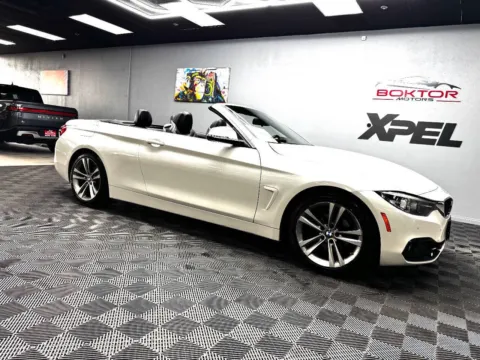 White 2018 BMW 4 Series 430i 2dr Convertible for sale in Las Vegas, NV