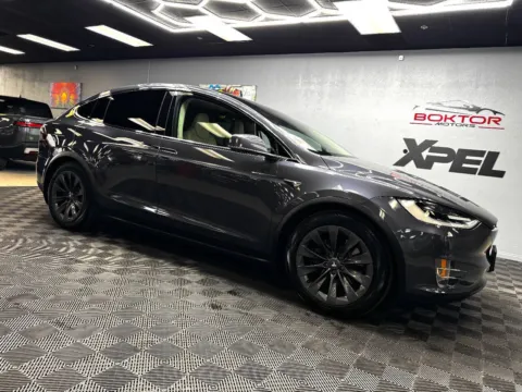 Gray 2018 Tesla Model X 75D AWD 4dr SUV for sale in Las Vegas, NV