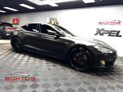 Black 2015 Tesla Model S P85D for sale in Las Vegas, NV