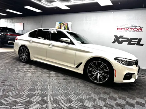 White 2018 BMW 5 Series 540i 4dr Sedan for sale in Las Vegas, NV