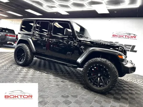 Black 2020 Jeep Wrangler Unlimited Willys for sale in Las Vegas, NV