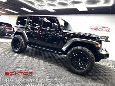 Black 2020 Jeep Wrangler Unlimited Willys for sale in Las Vegas, NV