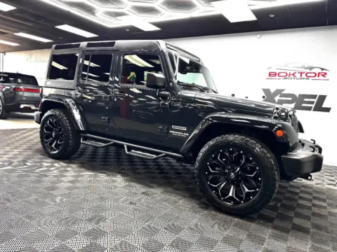 Gray 2017 Jeep Wrangler Unlimited Unlimited Sport for sale in Las Vegas, NV