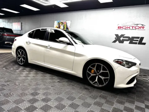 White 2018 Alfa Romeo Giulia Ti 4dr Sedan for sale in Las Vegas, NV