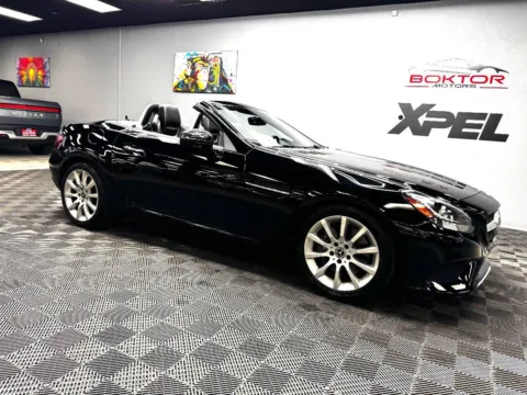 Black 2019 Mercedes-Benz SLC 300 2dr Roadster for sale in Las Vegas, NV