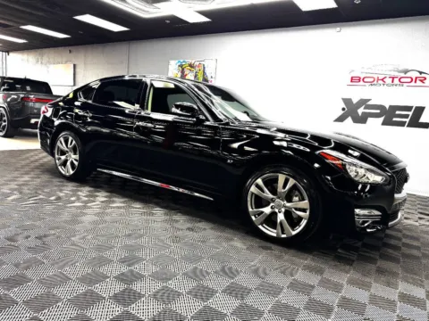 Black 2015 Infiniti Q70L 3.7 4dr Sedan for sale in Las Vegas, NV