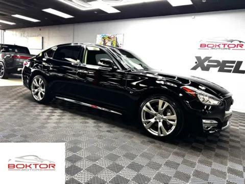 Black 2015 INFINITI Q70L 3.7 for sale in Las Vegas, NV