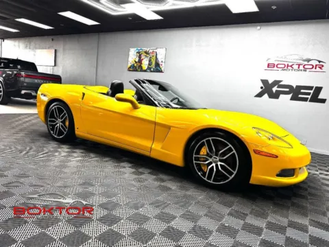 Yellow 2007 Chevrolet Corvette for sale in Las Vegas, NV