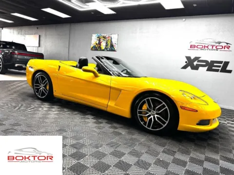 Yellow 2007 Chevrolet Corvette for sale in Las Vegas, NV