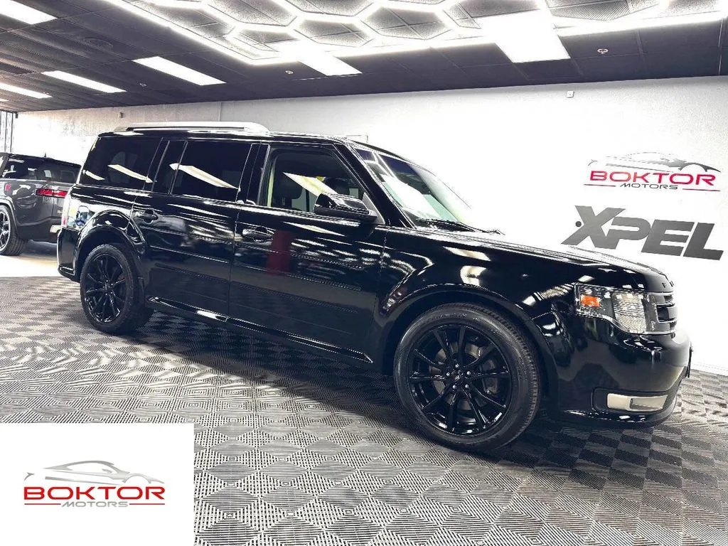 Black 2018 Ford Flex SEL for sale in Las Vegas, NV