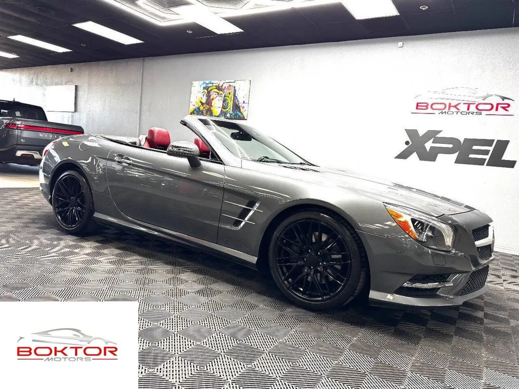 Yellow 2016 Mercedes-Benz SL-Class SL 550 for sale in Las Vegas, NV