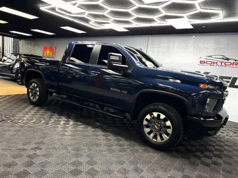 Blue 2022 Chevrolet Silverado 2500HD Custom for sale in Las Vegas, NV