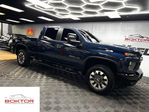 Blue 2022 Chevrolet Silverado 2500HD Custom for sale in Las Vegas, NV