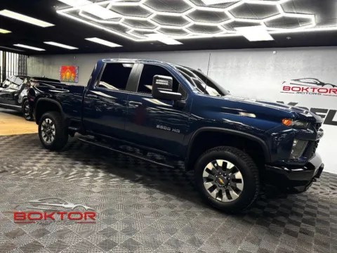 Blue 2022 Chevrolet Silverado 2500HD Custom for sale in Las Vegas, NV