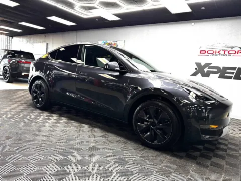 Gray 2024 Tesla Model Y Long Range 4dr Crossover for sale in Las Vegas, NV