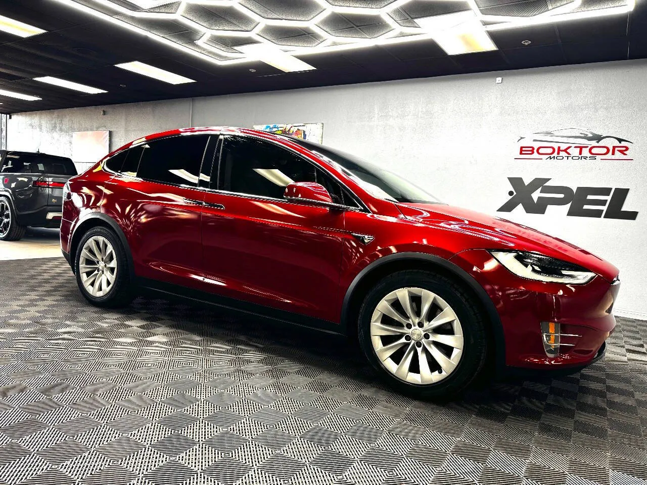 Red 2017 Tesla Model X 75D AWD 4dr SUV for sale in Las Vegas, NV
