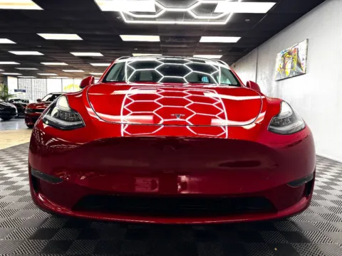 Another view of 2021 Tesla Model Y Long Range AWD 4dr Crossover for sale in Las Vegas, NV at Boktor Motors