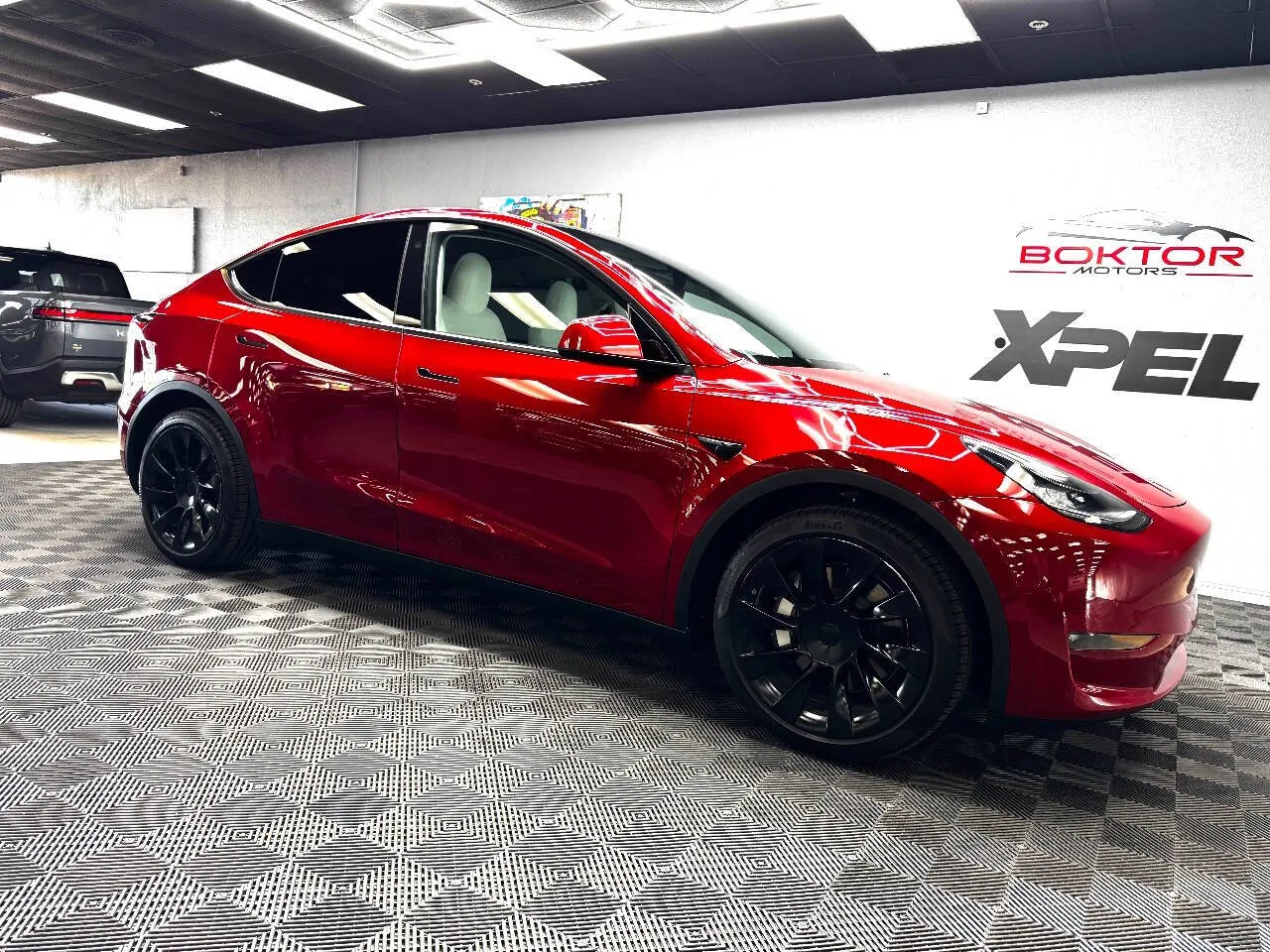 Red 2021 Tesla Model Y Long Range AWD 4dr Crossover for sale in Las Vegas, NV