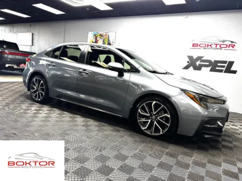 Green 2021 Toyota Corolla SE for sale in Las Vegas, NV