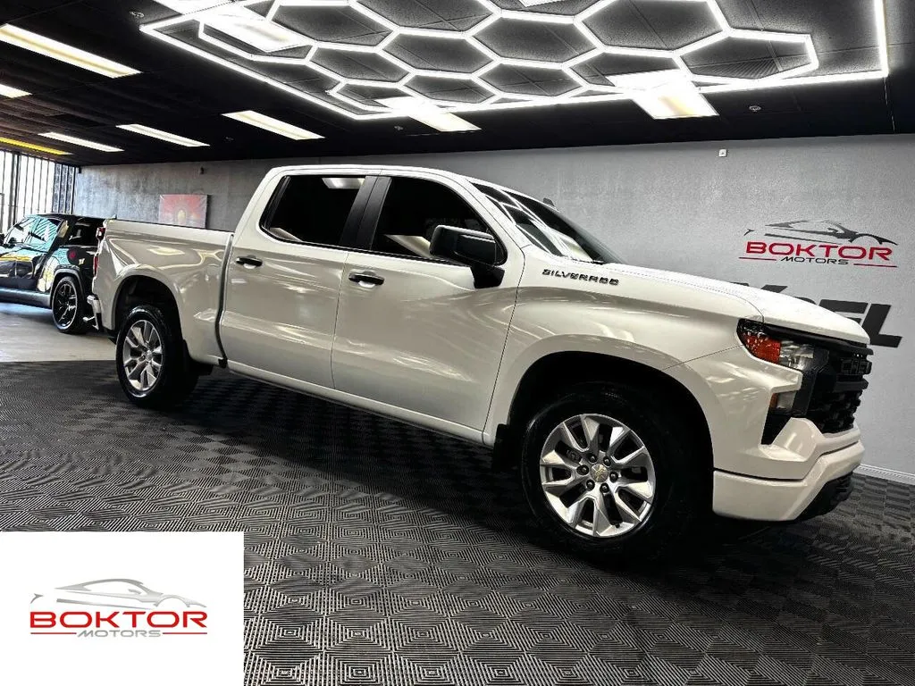 White 2023 Chevrolet Silverado 1500 Custom for sale in Las Vegas, NV