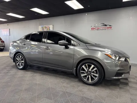 Gray 2021 Nissan Versa SV 4dr Sedan for sale in Las Vegas, NV