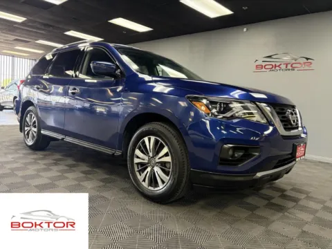 Blue 2020 Nissan Pathfinder SV for sale in Las Vegas, NV