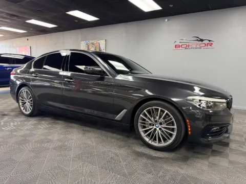 Gray 2017 BMW 5 Series 530i 4dr Sedan for sale in Las Vegas, NV