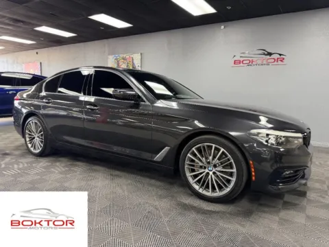 Gray 2017 BMW 5 Series 530i for sale in Las Vegas, NV