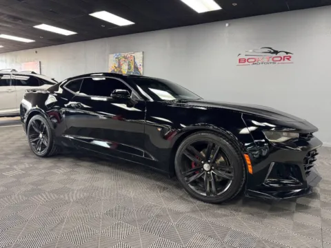 Black 2016 Chevrolet Camaro LT 2dr Coupe w/1LT for sale in Las Vegas, NV